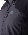 Mountain Equipment Men's Frontier Hooded Jacket (Anvil Grey/Black) logo