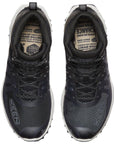 Keen Mens Zionic Mid Waterproof Hiking Boot (Black) top view