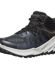Keen Mens Zionic Mid Waterproof Hiking Boot (Black) left angle