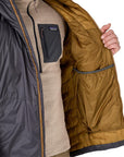 Patagonia Men's DAS Light Hoody - L (Smolder Blue) inside jacket