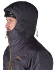 Patagonia Men's DAS Light Hoody - L (Smolder Blue) hood up