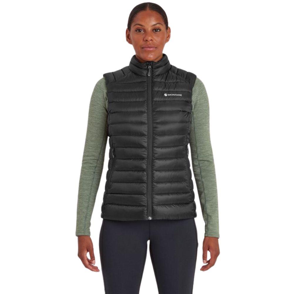 Montane Women's Anti-Freeze Down Gilet (Black) model front