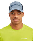 Montane Basecamp Mono Cap (Stone Blue) front