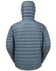 Montane Men's Anti-Freeze Hooded Down Jacket (Stone Blue)back
