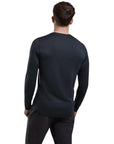 Montane Men's Dart Long Sleeve T-Shirt (Black) back