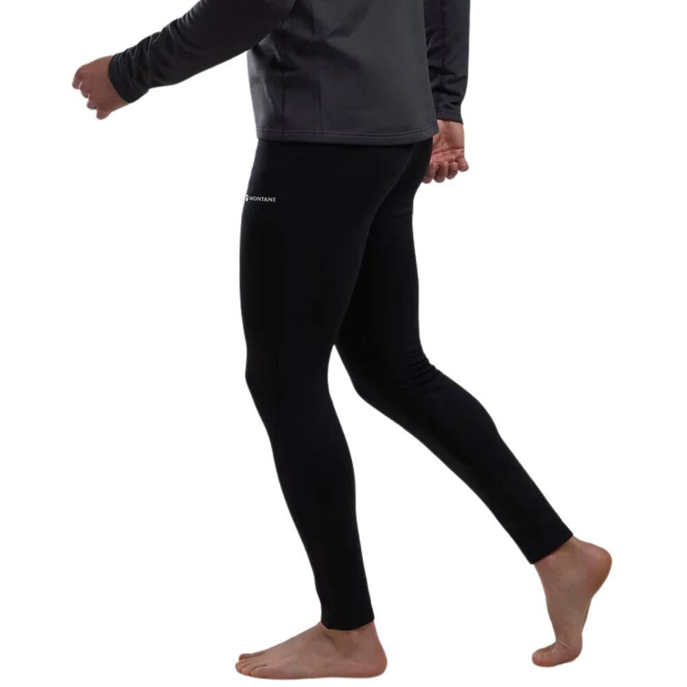 Montane Men's Fury Lite Fleece Pants (Black) walking left