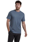 Montane Men's Impact Compass T-Shirt (Stone Blue) model looking