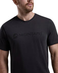 Montane Men's Mono Logo T-Shirt (Midnight Grey) logo