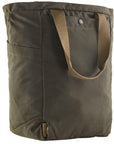 Patagonia Waxed Canvas Tote Pack 27L (Basin Green) other side