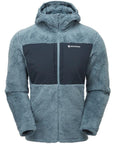 Montane Men's Caldus XT Hooded Fleece Jacket (Stone Blue)