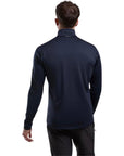 Montane Men's Protium Fleece Pull-On Jacket (Eclipse Blue) back