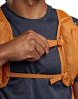 Montane Trailblazer 8L Backpack (Flame Orange) close up straps