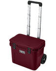 Yeti Roadie 32 Wheeled Cool Box (Wild Vine Red) handles