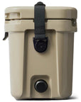 Yeti Roadie 15 Cool Box (Tan) side