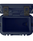 Yeti Roadie 15 Cool Box (Navy) inside top view