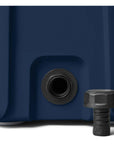 Yeti Roadie 15 Cool Box (Navy) hole