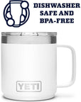 Yeti Rambler 10 oz (296 ml) Stackable Mug (White) dishwash