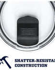 Yeti Rambler 10 oz (296 ml) Stackable Mug (White) shatter