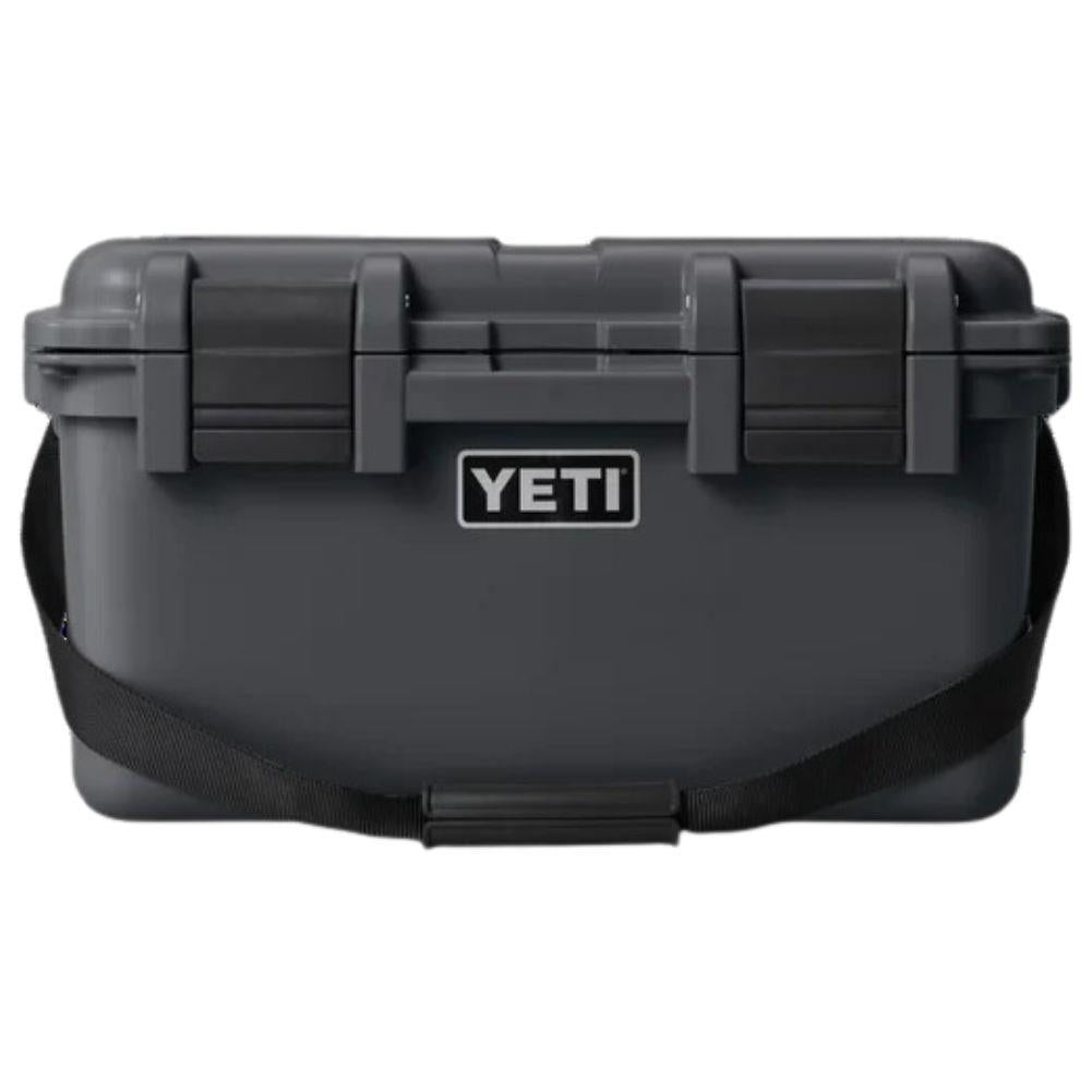 Yeti LoadOut GoBox 30 Gear Case (Charcoal) handle at the front