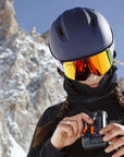 Bollé Atmos Pure Snow Sports Helmet (Plum Tie & Dye Matte) - Top