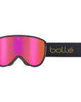 Bollé Women's Blanca Ski Goggles (Black Matte/Rose Gold) - Cat 2 - Front