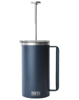 Yeti Rambler 64 oz French Press (Navy) pulley up