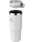 Stanley Iceflow Flip Straw Tumbler 890ML (Frost) lid off