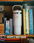 Stanley Iceflow Flip Straw Tumbler 890ML (Frost) ice