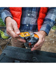 Jetboil Crunchlt Fuel Can Recycling Tool (2018 Version) using it