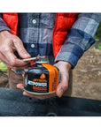 Jetboil Crunchlt Fuel Can Recycling Tool (2018 Version) to the left