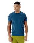 Rab Men's Mantle Tee (Nightfall Blue Marl)