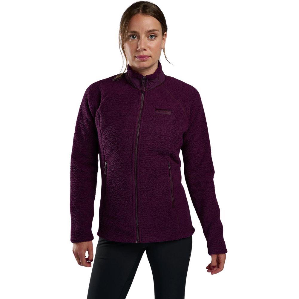 Montane Women's Chonos Fleece Jacket (Saskatoon Berry) model front