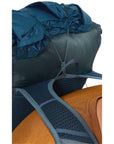 Montane Trailblazer LT 28L Backpack (Orion Blue) close up top