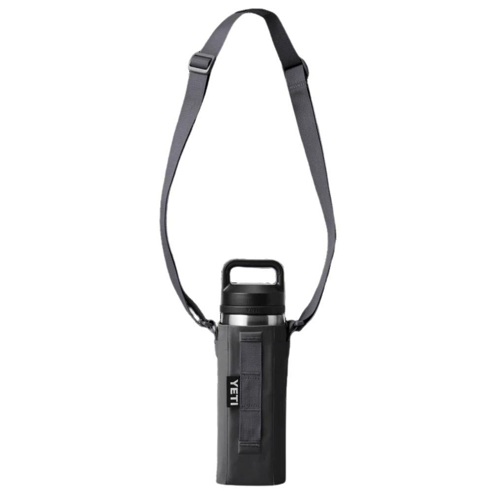 Yeti Rambler Bottle Sling (Charcoal) strap up