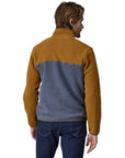 Patagonia Men's Lightweight Synchilla Snap-T Fleece Pullover (Shelter Brown) model back