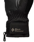 Black Diamond Mission GTX Gloves (Black) strap