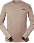 Berghaus Men's Ivyhill Crew Top (Light Grey)