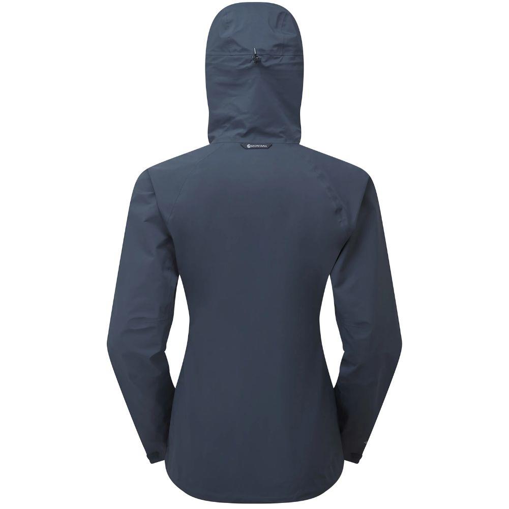 Montane Women's Phase Lite Waterproof Jacket (Eclipse Blue) back