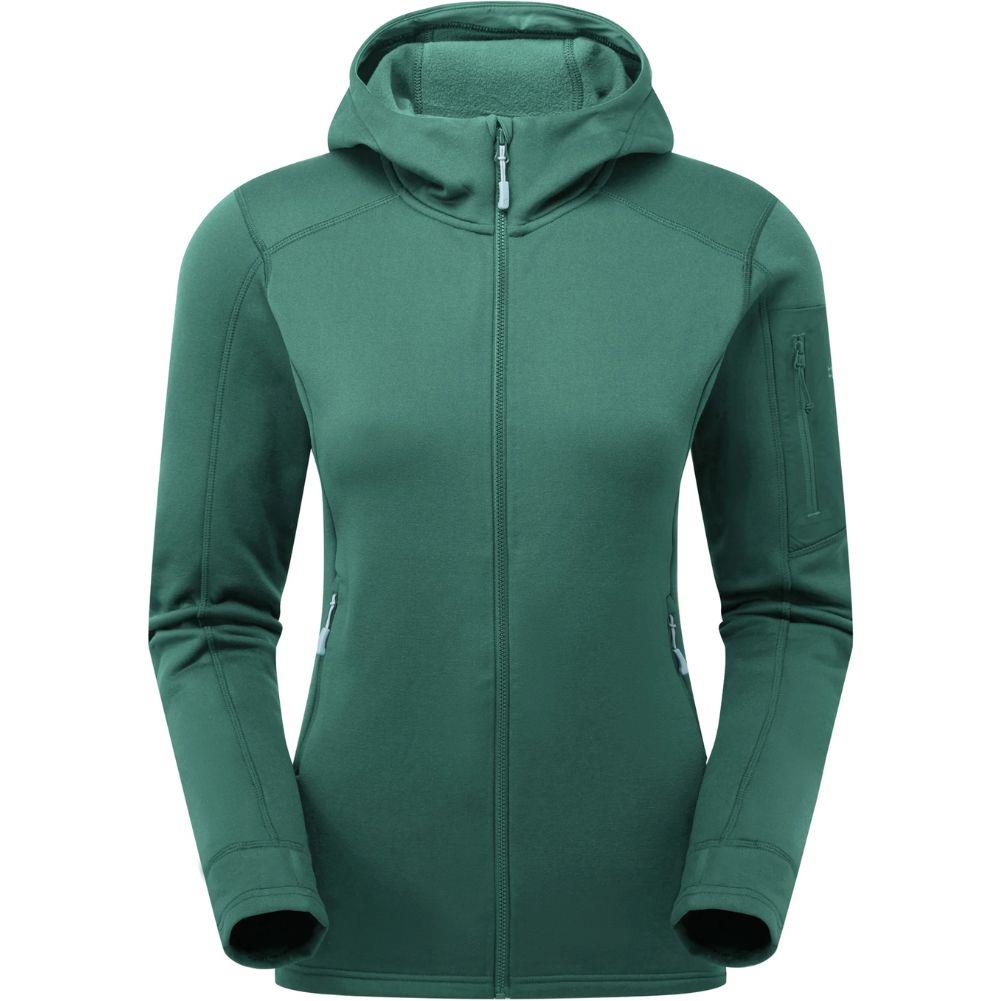 Rab Women's Modulus Fleece Hoody (Eucalyptus)