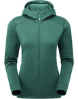 Rab Women's Modulus Fleece Hoody (Eucalyptus)