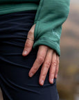 Rab Women's Modulus Fleece Hoody (Eucalyptus) sleeve