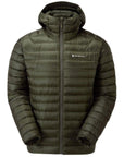 Montane Men's Anti-Freeze Packable Hooded Down Jacket (Oak Green)