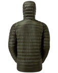 Montane Men's Anti-Freeze Packable Hooded Down Jacket (Oak Green) back