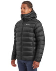 Montane Men's Anti-Freeze XT Hooded Down Jacket (Black) model angle