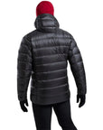Montane Men's Anti-Freeze XT Hooded Down Jacket (Slate)back pose