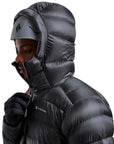 Montane Men's Anti-Freeze XT Hooded Down Jacket (Slate) hood up
