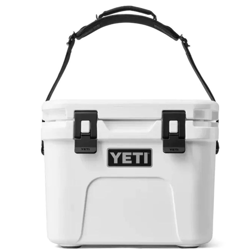 Yeti Roadie 15 Cool Box (White) handle up