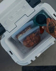 Yeti Roadie 15 Cool Box (White)getting ready