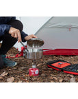MSR Alpine Stowaway Stainless Steel Pot (1.1 Litre) camp