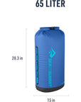 Sea to Summit Big River Dry Bag 65L (Dull Gold) litres